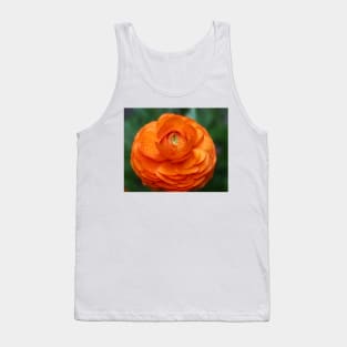 Orange Ranunculus Tank Top